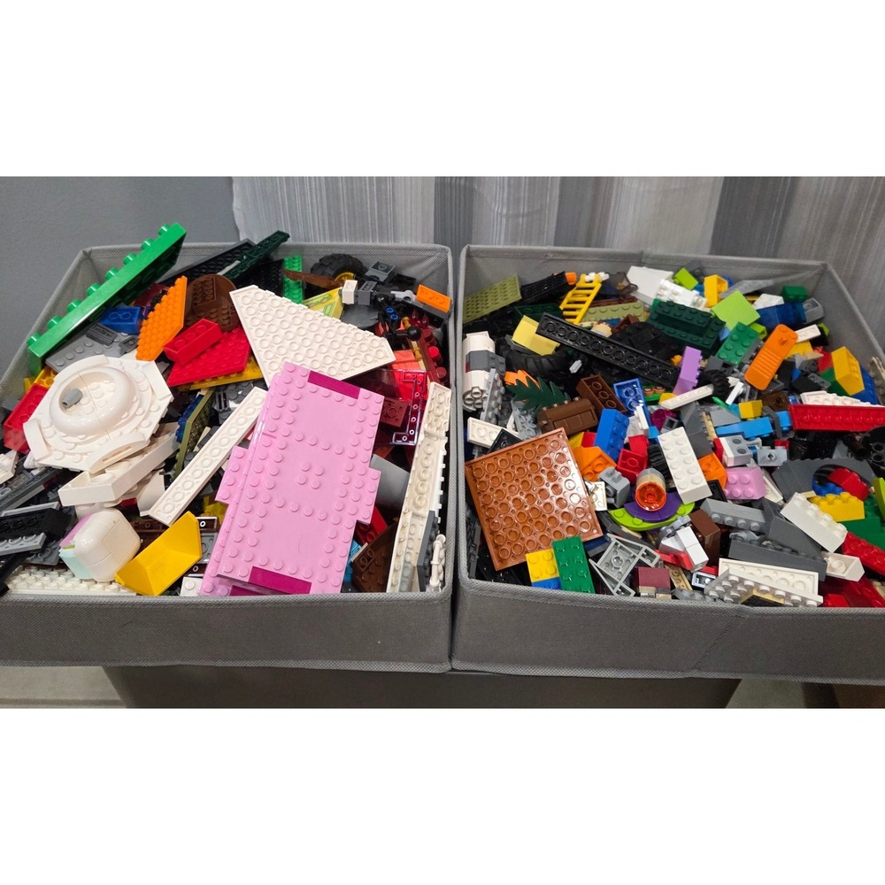 LEGO Bulk Lot 10lbs Assorted Mixed Bricks Plates Specialty Pieces Collections